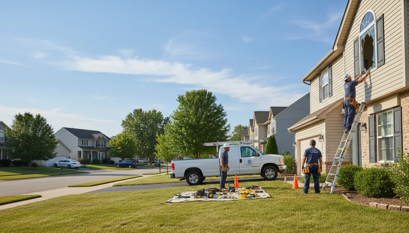 Expert window installer providing residential service in Sandoval, IL